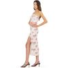 Forever 21 Women’s Strapless Lace Maxi Dress(Ivory)