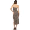Forever 21 Women’s Strapless Lace Maxi Dress(Leopard)