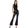Forever 21 Women’s Stud Tank with Asymmetrical Hem(Black)