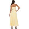 Forever 21 Women’s Tube Maxi Dress with Crochet Inserts(Anise Flower)