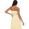 Forever 21 Women’s Tube Maxi Dress with Crochet Inserts(Anise Flower)