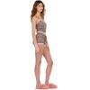 Forever 21 Women’s Yummy Rib Lace Tank to Match Shorts Sold Separately(Leopard)