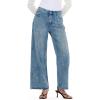 Forever 21 Women’s Denim with Rhinestone Bows and Studs(Blue)