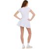 Forever 21 Women’s Lace Trim Skirt with Built-in Shorts(Grey)