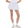 Forever 21 Women’s Lace Trim Skirt with Built-in Shorts(Grey)