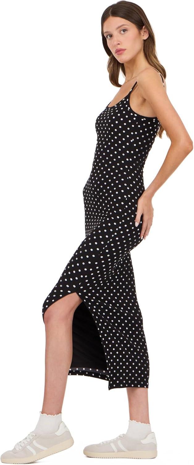 image:imageForever 21 Womens Rib Midi Dress with Slight ScoopBlack