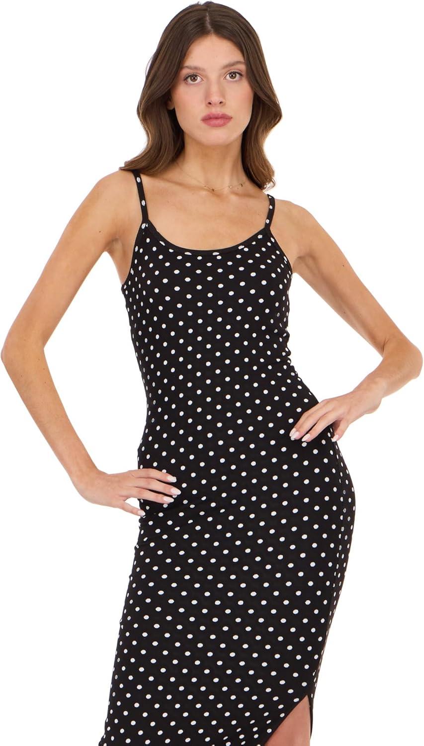 image:imageForever 21 Womens Rib Midi Dress with Slight ScoopBlack