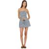 Forever 21 Women’s Drop Waist Mini Skort(Navy)