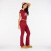 Forever 21 Women’s Graphic Tee Legging Set(Red)