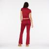 Forever 21 Women’s Graphic Tee Legging Set(Red)