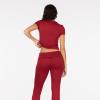 Forever 21 Women’s Graphic Tee Legging Set(Red)