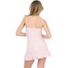 Forever 21 Women’s Sleeveless Drop Waist Mini Dress(Pink)