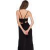Forever 21 Women’s Spaghetti Strap Dress with Tie(Black)