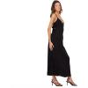 Forever 21 Women’s Spaghetti Strap Dress with Tie(Black)