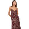 Forever 21 Women’s Spaghetti Strap Dress with Tie(Brown)