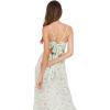 Forever 21 Women’s Spaghetti Strap Dress with Tie(Green)