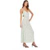 Forever 21 Women’s Spaghetti Strap Dress with Tie(Green)