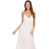 Forever 21 Women’s Spaghetti Strap Dress with Tie(Ivory)