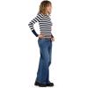 Forever 21 Women’s Boatneck Sweater with High Rib Start(Navy)