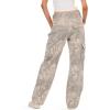 Forever 21 Women’s Cargo Denim Pant(Pink)