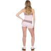 Forever 21 Women’s Fold Over Mini Short with Screen Print(Pink)