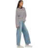 Forever 21 Women’s Long Sleeve Crew Neck Top(Brown)