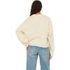 Forever 21 Women’s Long Sleeve Crew Neck Top(Yellow)