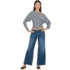 Forever 21 Women’s Long Sleeve Off-Shoulder Dolman Top with Banded Bottom(Navy)