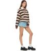 Forever 21 Women’s Oversized Polo Style Shirt(Brown)
