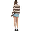 Forever 21 Women’s Oversized Polo Style Shirt(Brown)