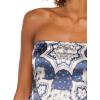 Forever 21 Women’s Bandana Top with Smocked Back and Self Tie(Navy)
