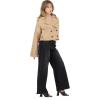 Forever 21 Women’s Cropped Trench Jacket With Double-breasted Closure(Beige)