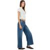 Forever 21 Women’s Collared Button-Down Top with Ruffle Hem and Cinched Under-Bust Line(White)