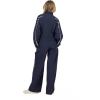 Forever 21 Women’s Windbreaker Jacket With Zip Front(Navy)