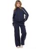 Forever 21 Women’s Windbreaker Jacket With Zip Front(Navy)