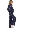 Forever 21 Women’s Windbreaker Jacket With Zip Front(Navy)