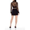 Forever 21 Women’s A-line Mini Skirt(Black)