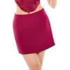 Forever 21 Women’s A-line Mini Skirt(Purple)