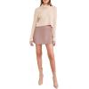 Forever 21 Women’s A-line Mini Skirt(Taupe)