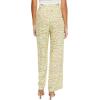 Forever 21 Women’s Belted Zebra Print High-Rise Pants(Green)