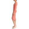 Forever 21 Women’s Bodycon Long-Sleeve Dress(Rust)