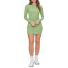 Forever 21 Women’s Bodycon Mini Dress(Green)