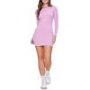 Forever 21 Women’s Bodycon Mini Dress(Lavender)