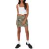 Forever 21 Women’s Camo Cargo Mini Skirt(Olive)