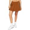 Forever 21 Women’s Corduroy Wallet Chain Mini Skirt(Toast)