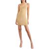 Forever 21 Women’s Cowl Neck Cami Mini Dress(Cappuccino)