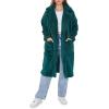 Forever 21 Women’s Faux Fur Teddy Coat(Hunter Green)
