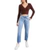 Forever 21 Women’s Hook-and-Eye Cardigan Sweater(Brown)