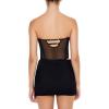 Forever 21 Women’s Mesh Sweetheart Tube Top(Black)