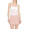 Forever 21 Women’s Pleated A-line Mini Skirt(Light Pink)